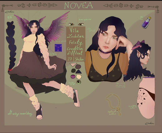 Detailed reference sheet